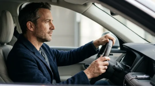 Conducteur expérimenté protégeant son bonus d'assurance automobile maximal