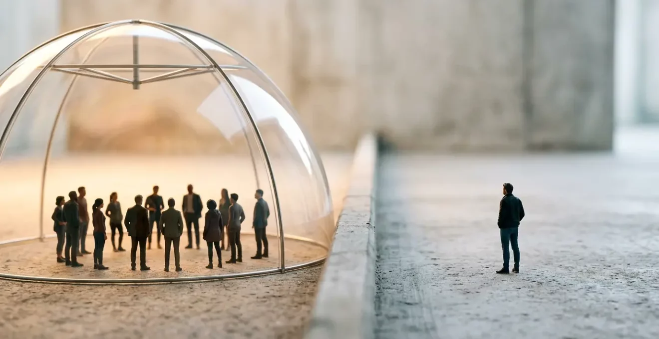 Illustration conceptuelle de la garantie responsabilité civile automobile protégeant uniquement les tiers